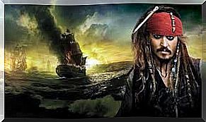 Johnny Depp in Pirates of the Caribbean