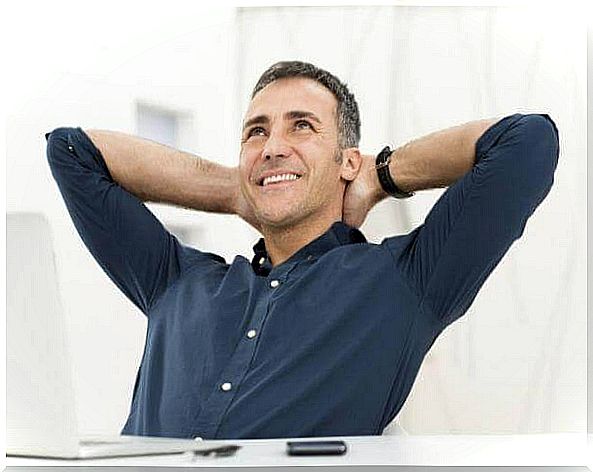 mature man symbolizing how to be happier after middle age